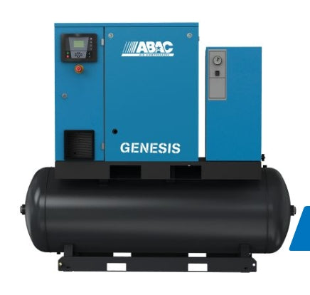 Abac 11kW Variable Speed Screw Compressor Dryer Integrated GENESIS EI 11 12.5bar - 4152019808