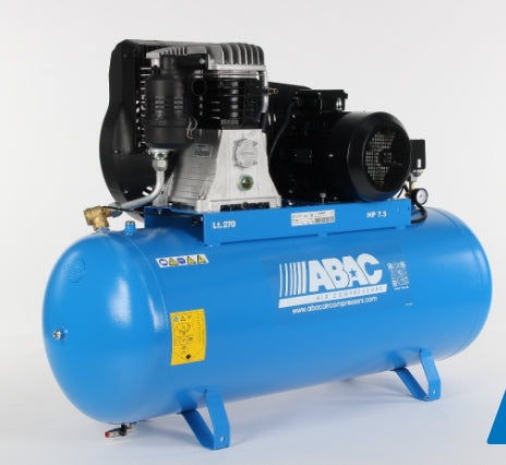 Abac PRO B6000 belt-driven 7.5Hp piston compressor 3phase - 4116020193